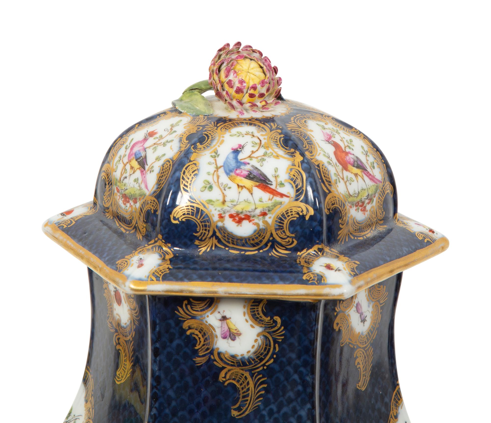 A Pair of French Samson Porcelain Covered Vases