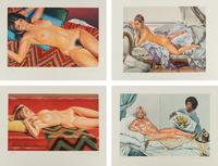 Mel Ramos ( complete portfolio of four prints with original cloth case)