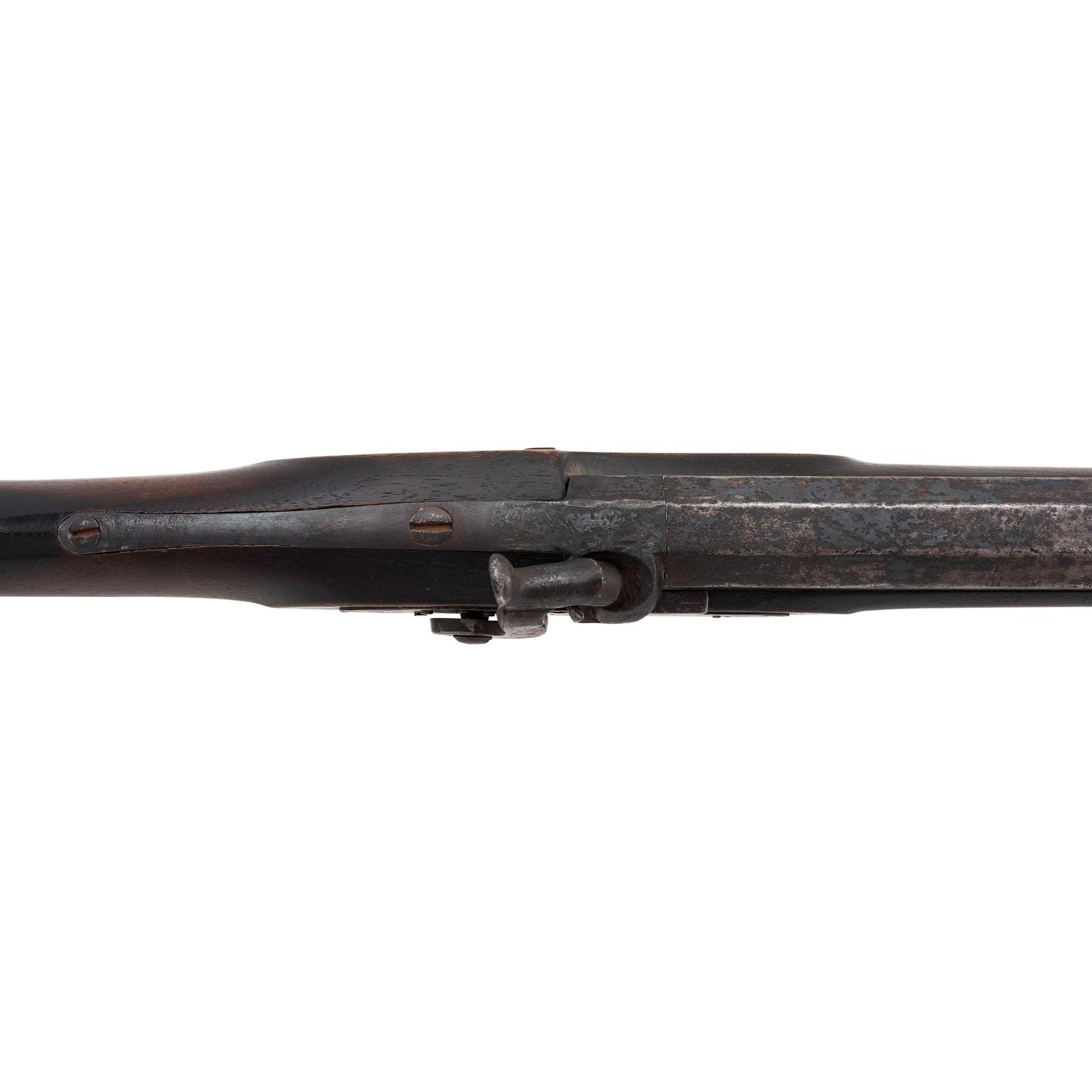 Restored Percussion Plains Rifle by Samuel Hawken