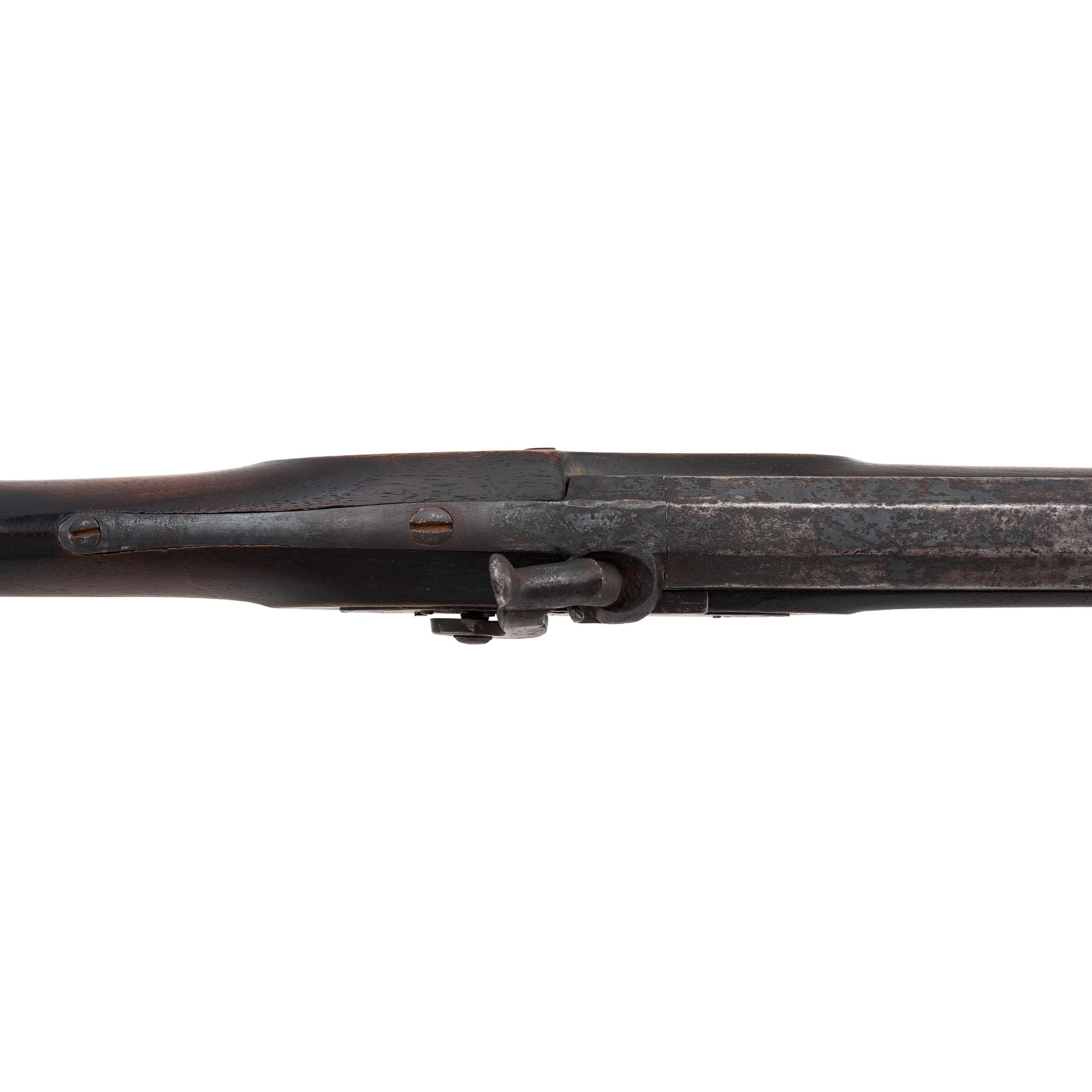 Restored Percussion Plains Rifle by Samuel Hawken