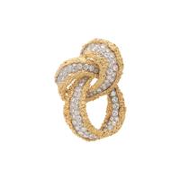 HAMMERMAN BROTHERS, YELLOW GOLD AND DIAMOND PENDANT