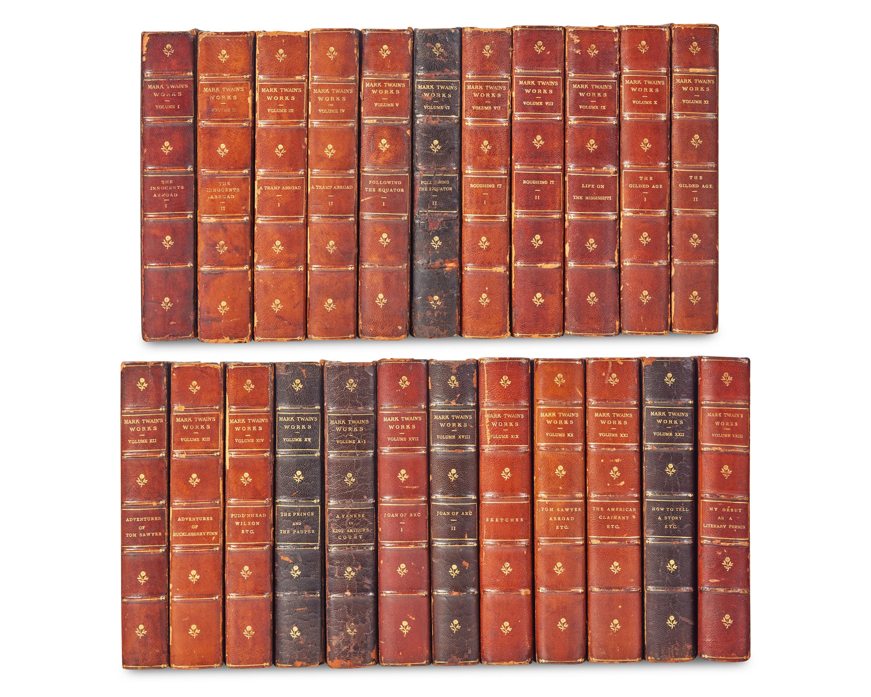 [Literature] Twain, Mark (Clemens, Samuel L.). The Writings of Mark Twain