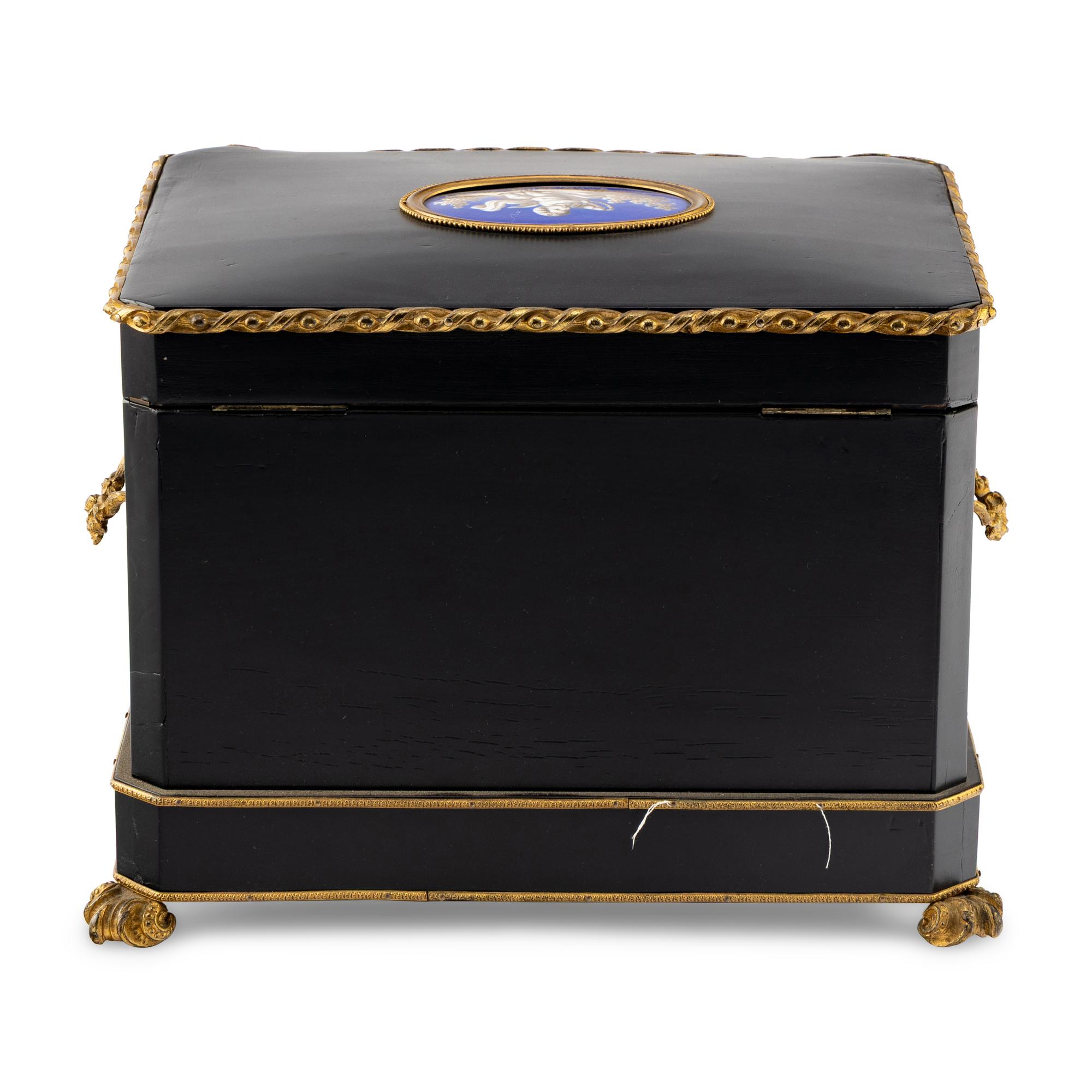 A French Gilt Bronze Mounted Rosewood Cave à Liqueur