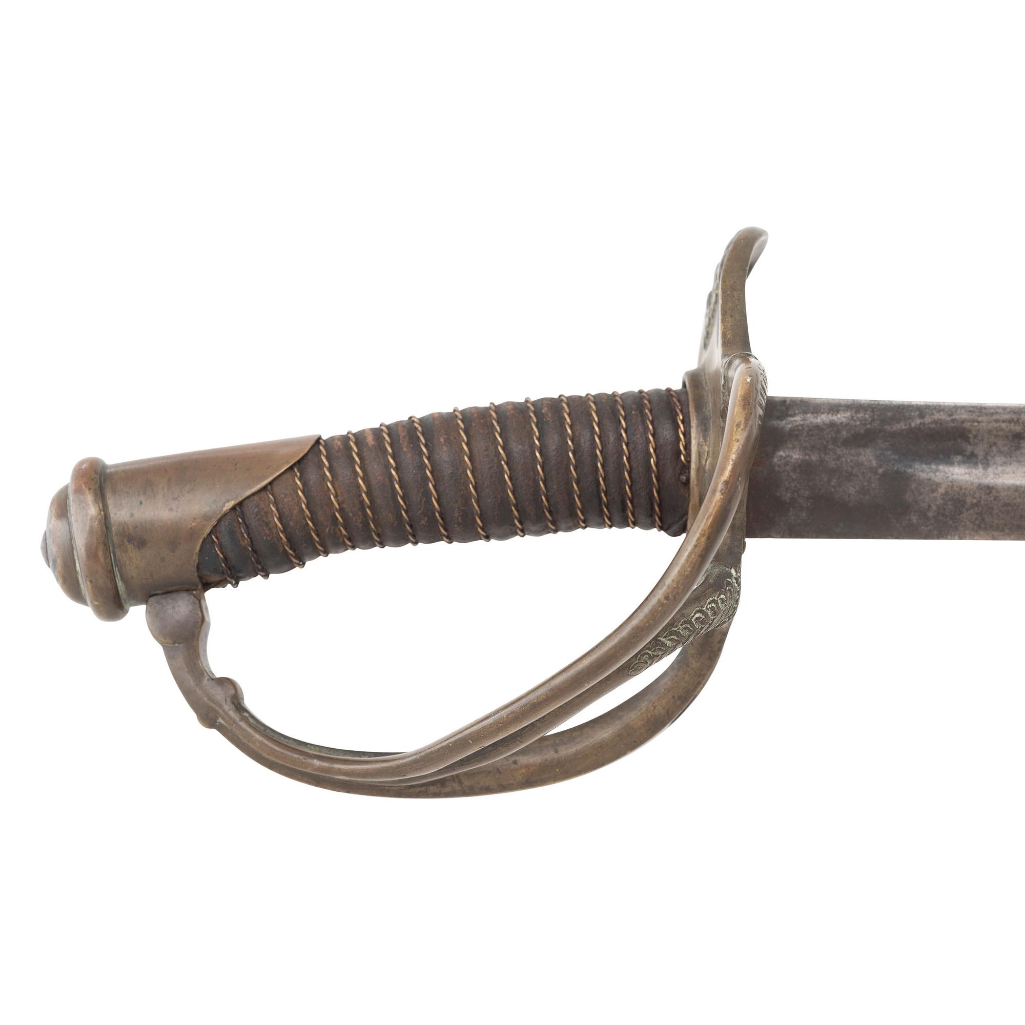 Leech & Ridgon Cavalry Officer's Saber with Brass Scabbard