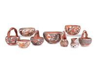Collection of Isletta Pottery