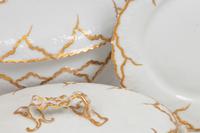 A Limoges Porcelain Dinner Service