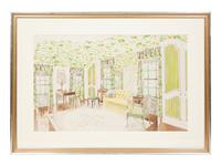 Residence of Mrs. Walter Buehl Ford, Grosse Pointe, Michigan, Studies (a group of three works)
