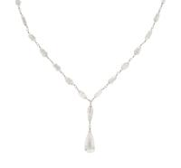 BRIOLETTE DIAMOND NECKLACE AND EARRINGS