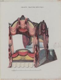 A Set of Nine Color Engravings of Furniture Design Framed height 23 x width 13 inches. — 20TH CENTURY