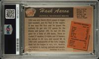 A 1955 Bowman Hank Aaron Baseball Card No. 179 (PSA 5.5 EX+)