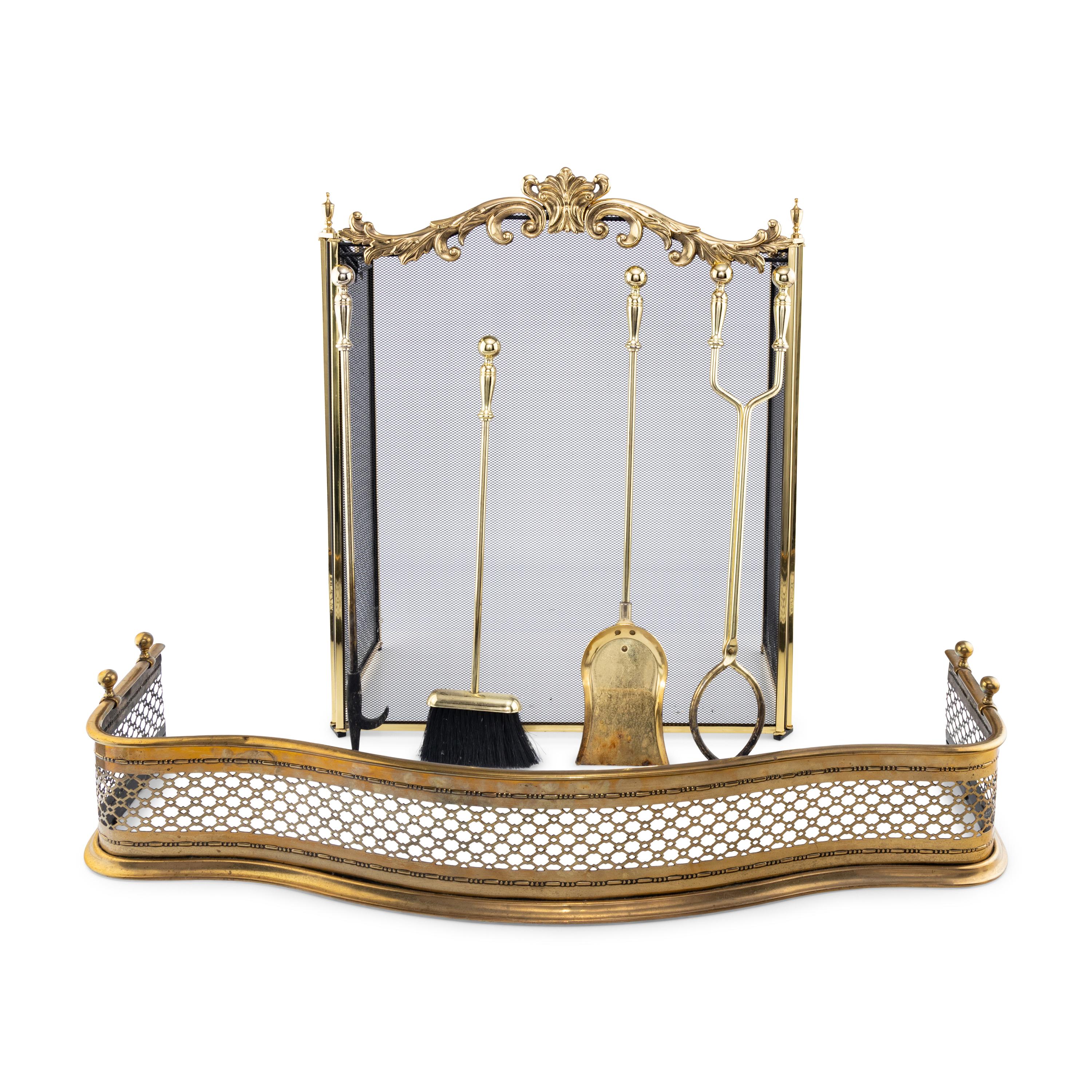 A Collection of Brass Fireplace Articles