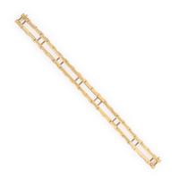 Yellow Gold Bamboo Bracelet Jacket