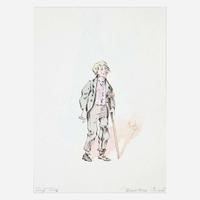 [Literature] Dickens, Charles Collection of 13 Titles, and One Portfolio of Original Illustrations