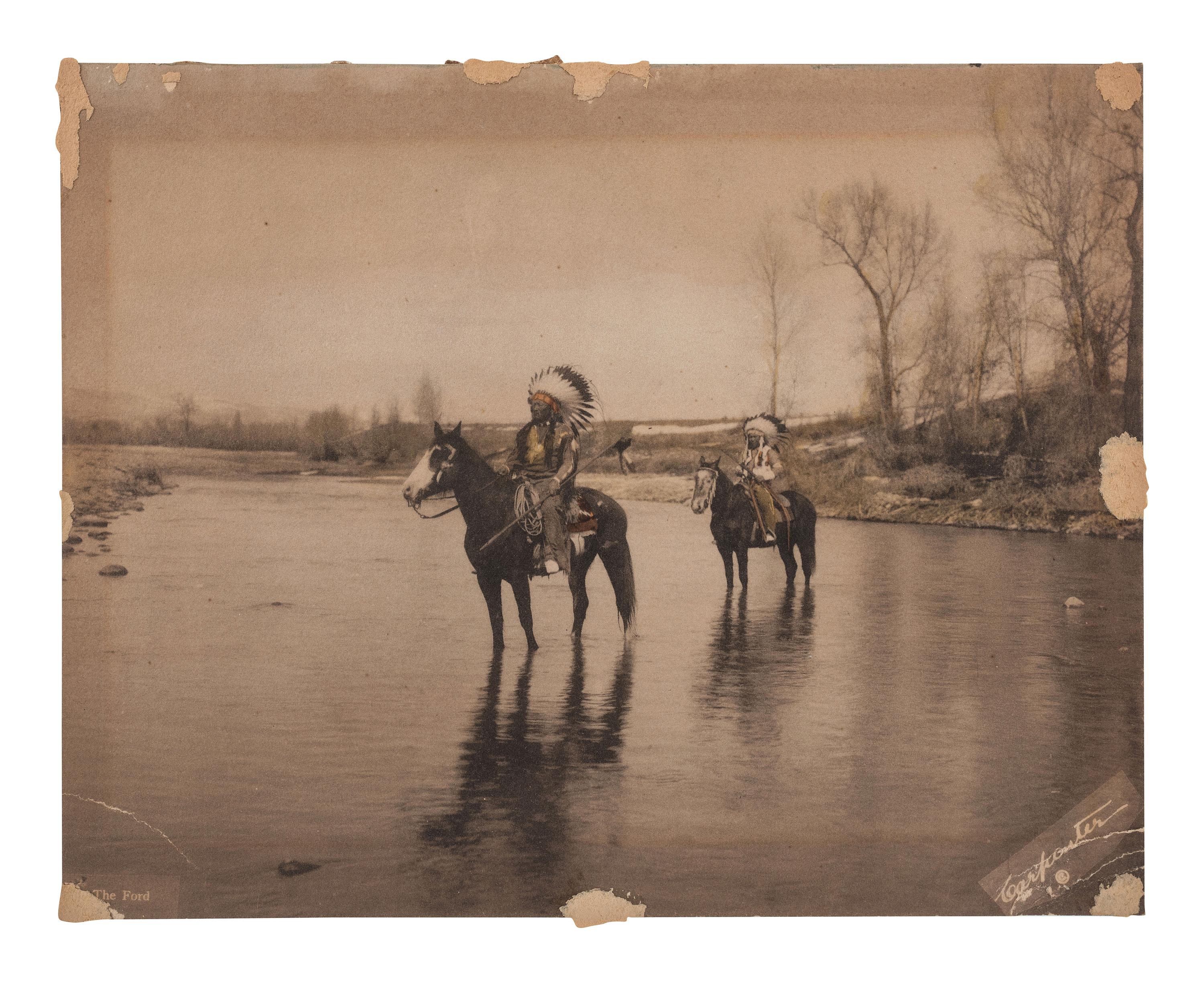 [NATIVE AMERICANS]. CARPENTER, Charles, photographer. The Ford.