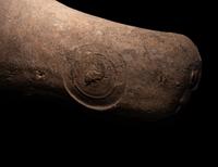 A Holy Land Pottery Handle with Stamped Seal