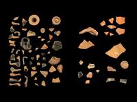 76 Greco-Roman Terracotta Vase Fragments