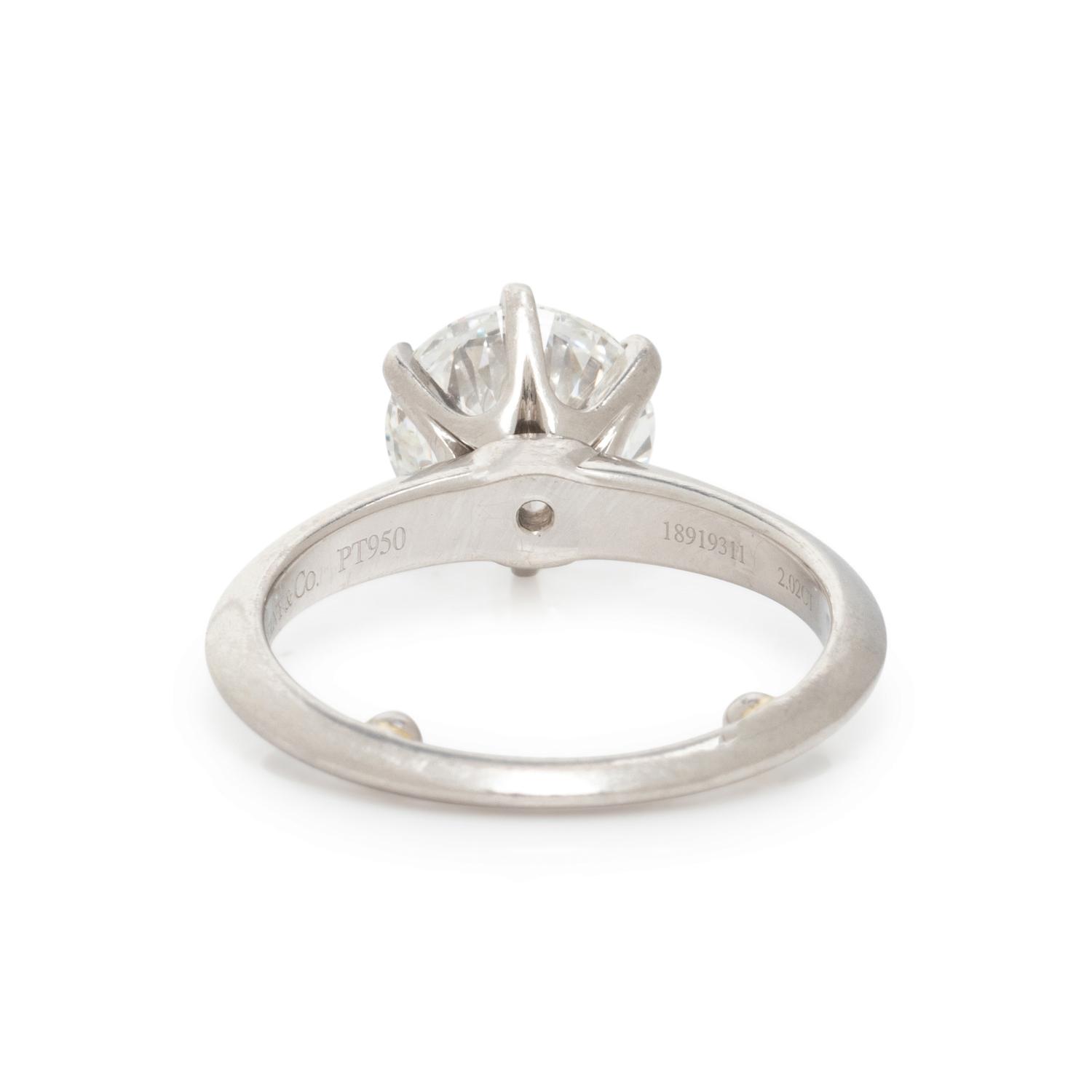 TIFFANY & CO., DIAMOND RING