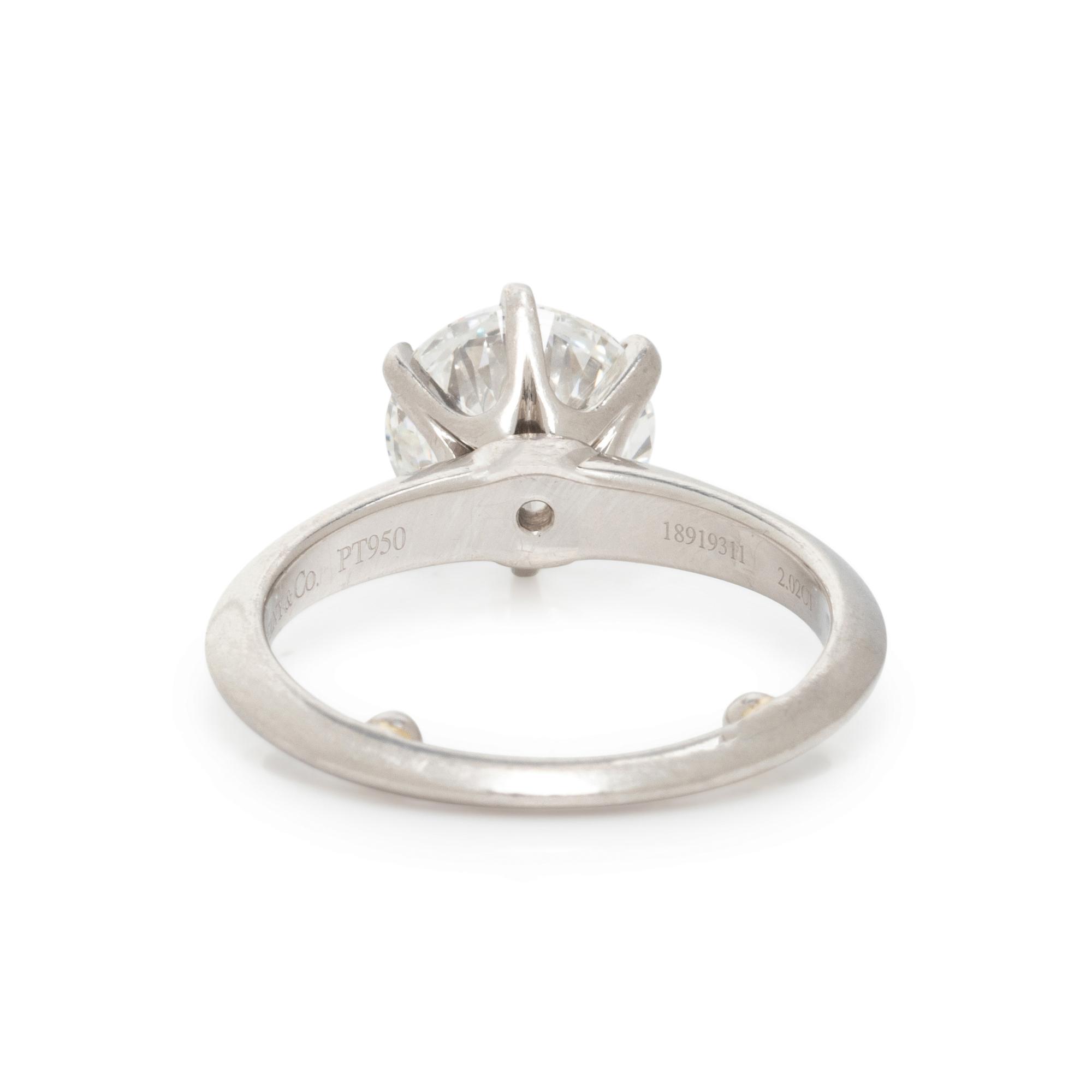 TIFFANY & CO., DIAMOND RING