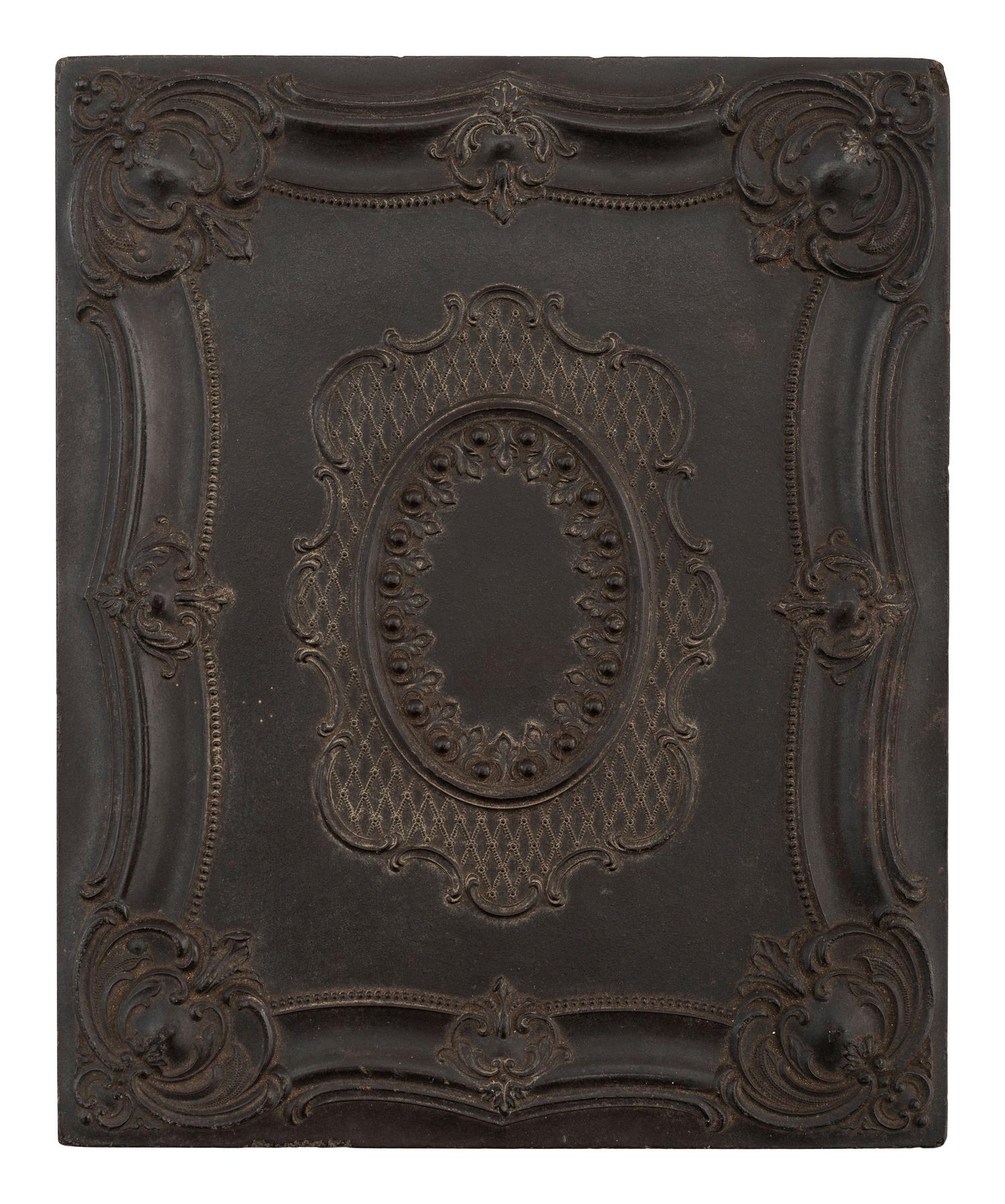 [CIVIL WAR]. Half plate tintype showing Company D, 2nd Tennessee Cavalry Regiment.