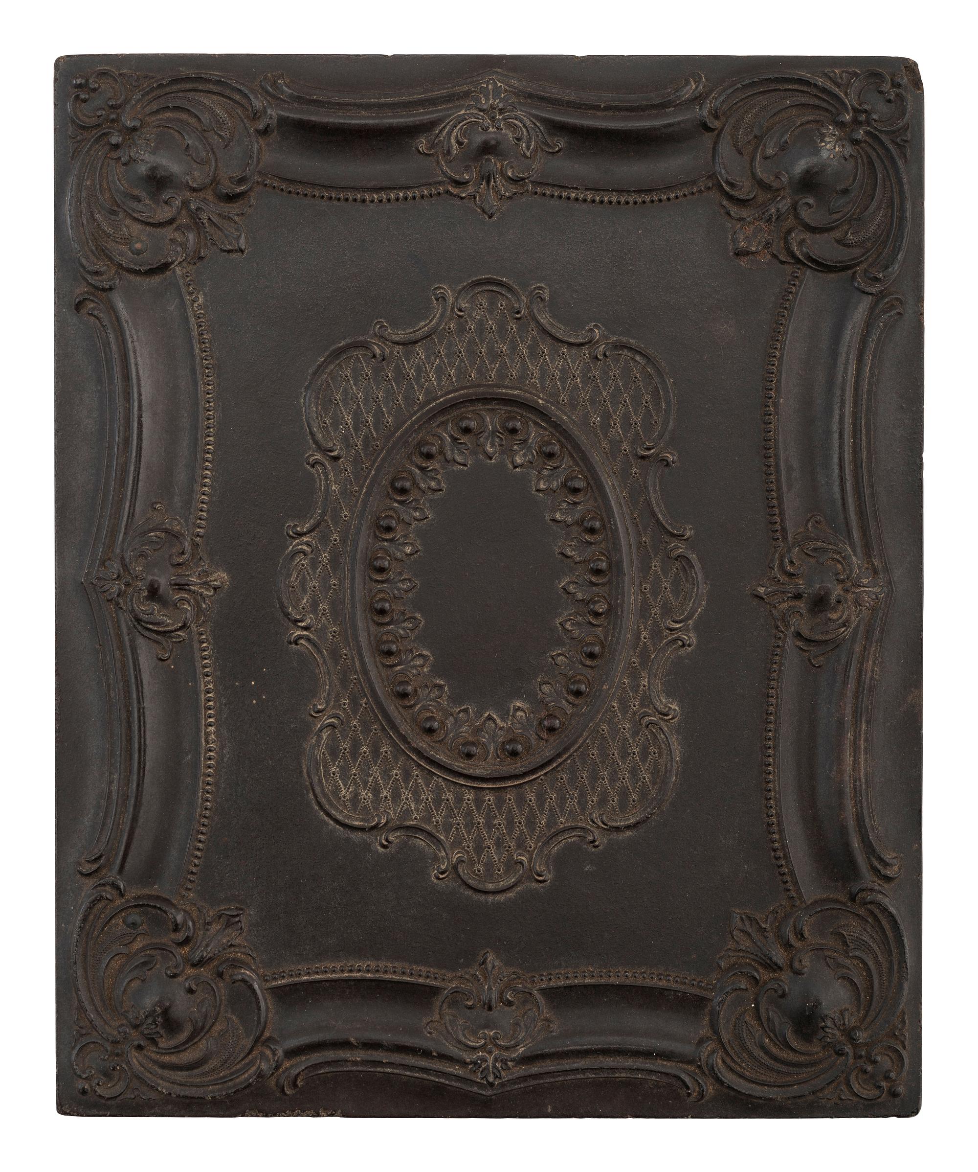 [CIVIL WAR]. Half plate tintype showing Company D, 2nd Tennessee Cavalry Regiment.