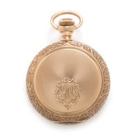 Illinois, 14K Yellow Gold Hunter Case 'Bunn Special' Pocket Watch, Circa 1913