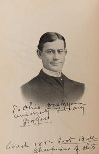 An Important Group of Fielding H. Yost Items, Including a Twice Signed Football For Player and Spectator and Letter Outlining the Origins of the Tackle Back Formation,