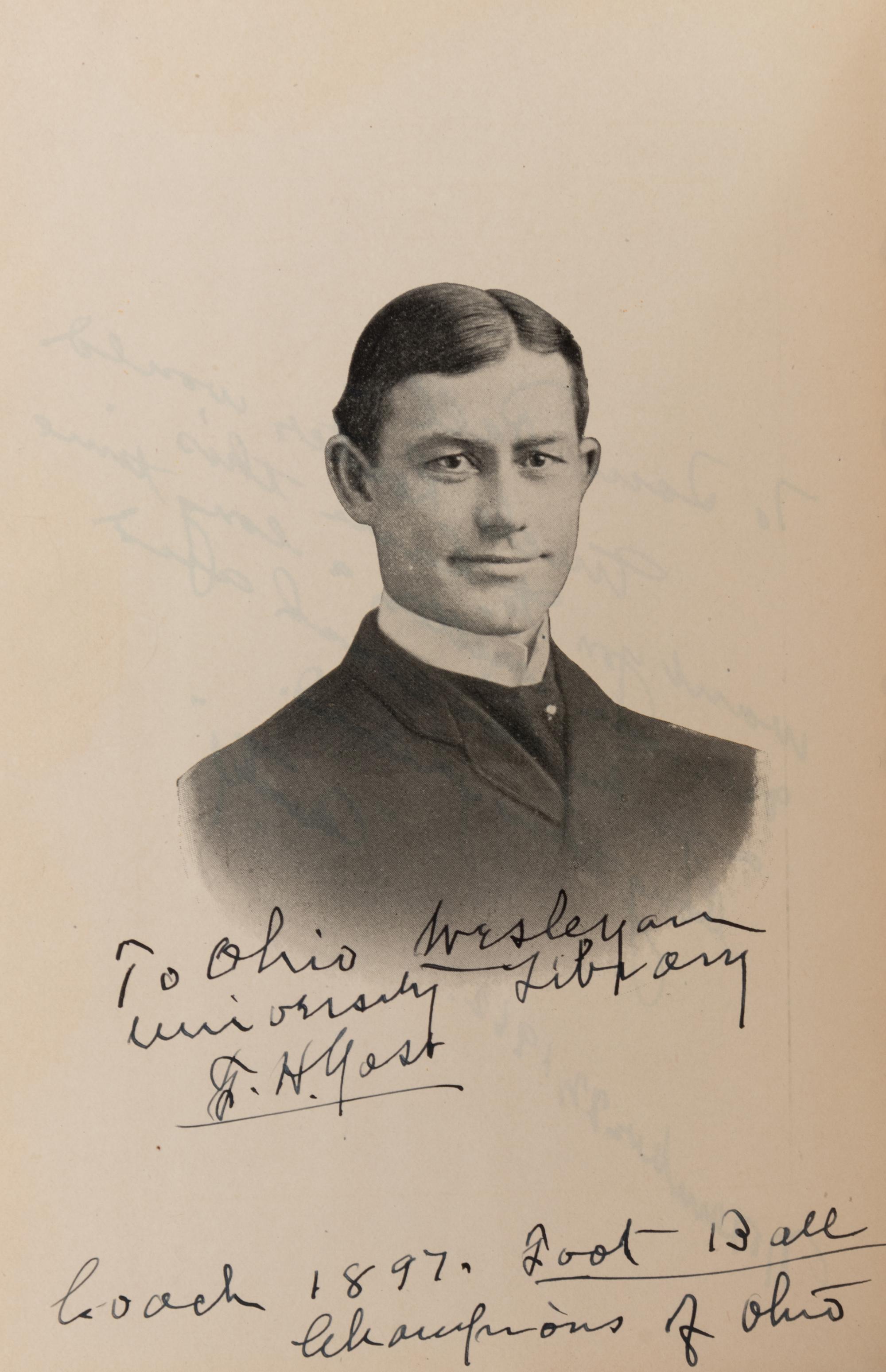 An Important Group of Fielding H. Yost Items, Including a Twice Signed Football For Player and Spectator and Letter Outlining the Origins of the Tackle Back Formation,