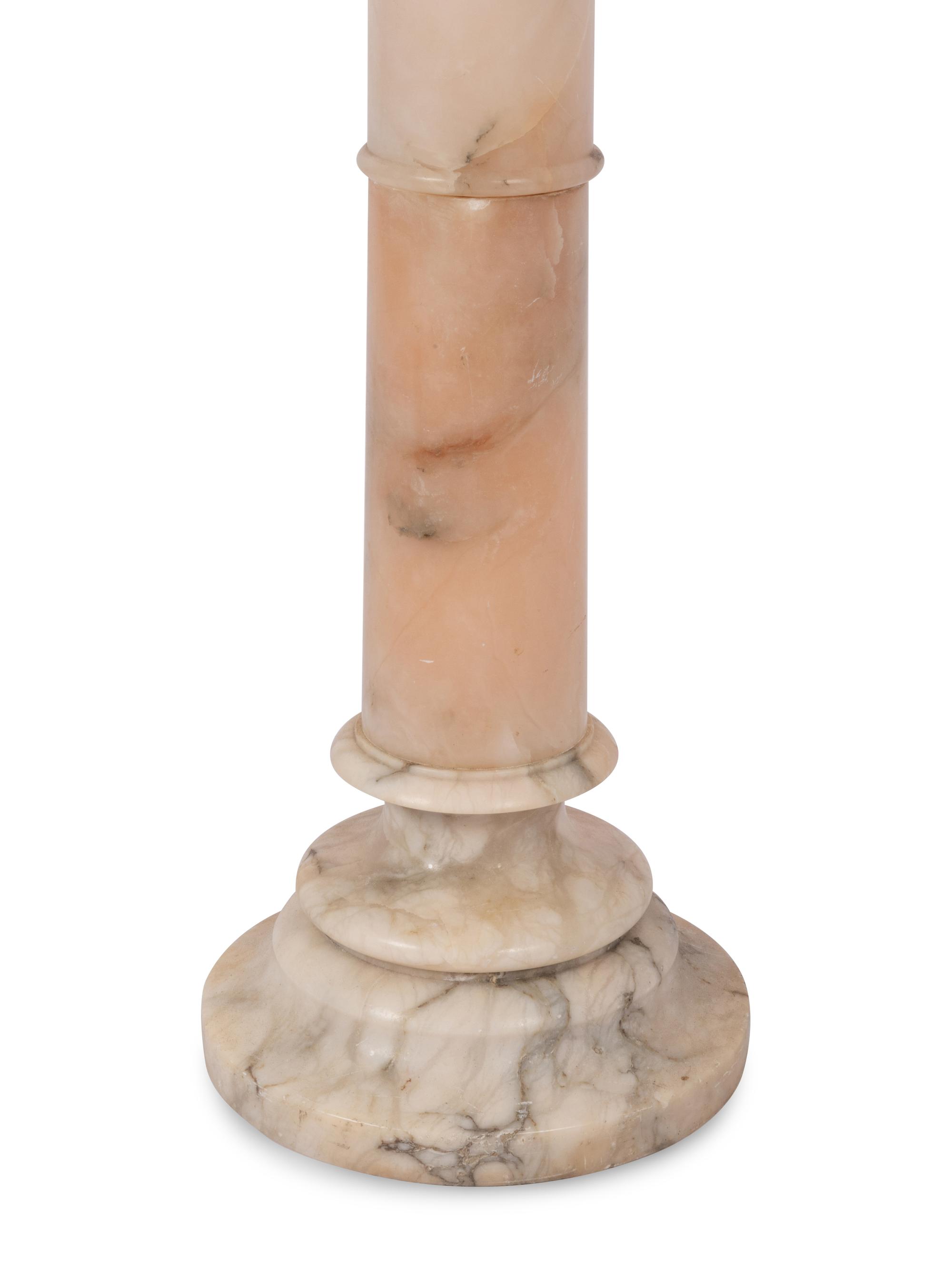 A Continental Marble Pedestal