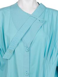 Kansai Yamamoto Pleated Shirt Dress, 1970-80s