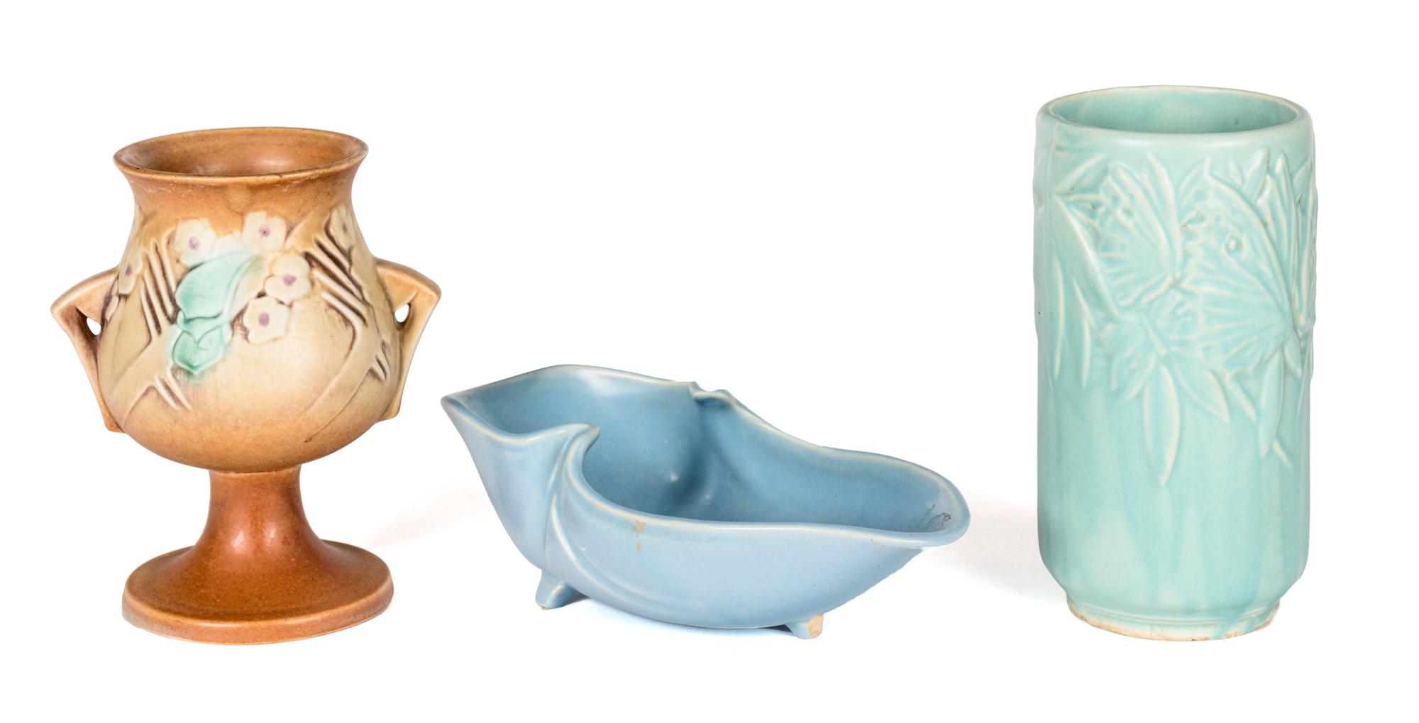 Three American Pottery Vases — 20TH CENTURYU