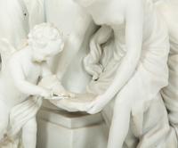 A Sèvres Style Biscuit Porcelain Group