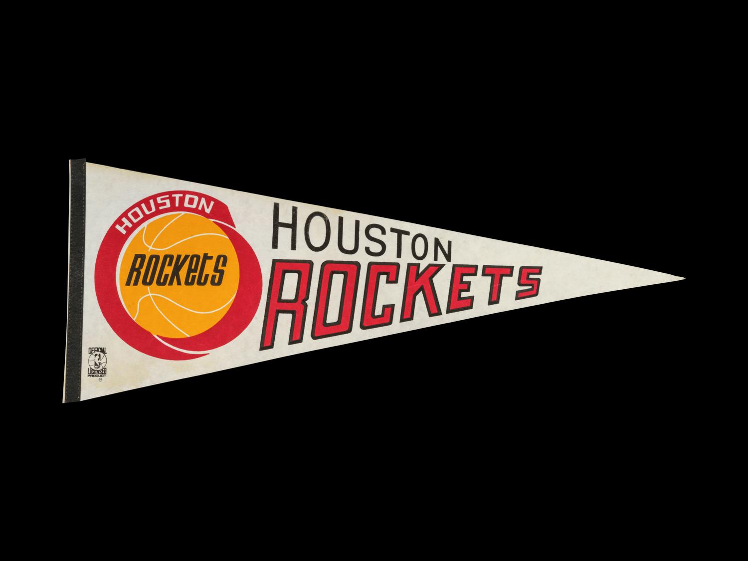 A Complete Set of 23 1980s Michael Jordan Rookie Era NBA Pennants,