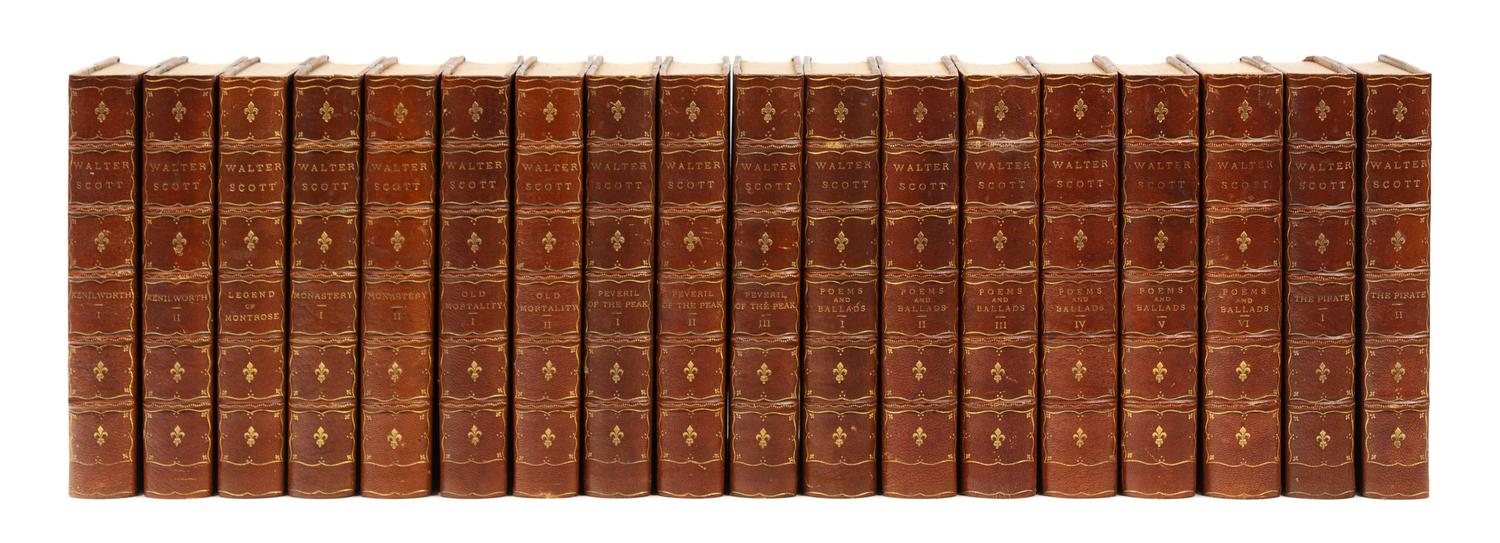 SCOTT, Sir Walter (1771-1832). Works. Boston: Dana Estes & Company, 1900.