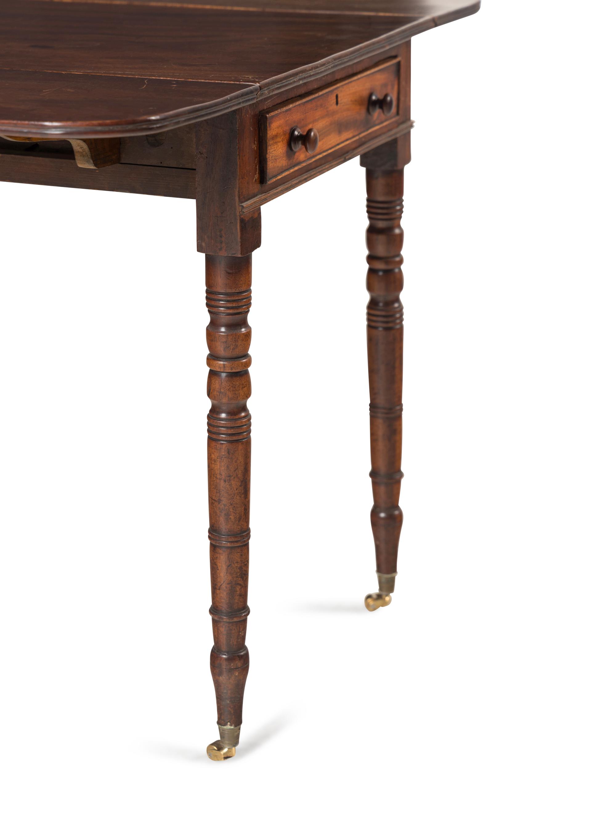 A Victorian Mahogany Pembroke Table