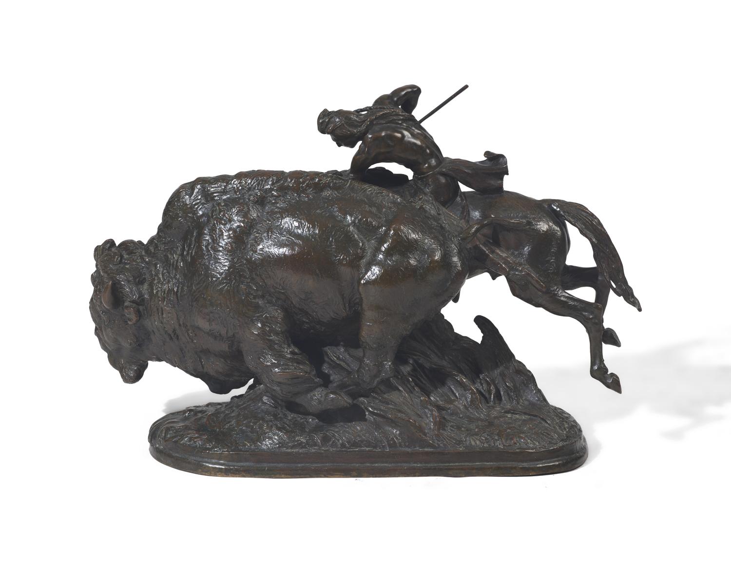 Pursuit of the King of the Herd, conceived 1914, cast c. 1917