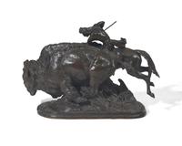 Pursuit of the King of the Herd, conceived 1914, cast c. 1917