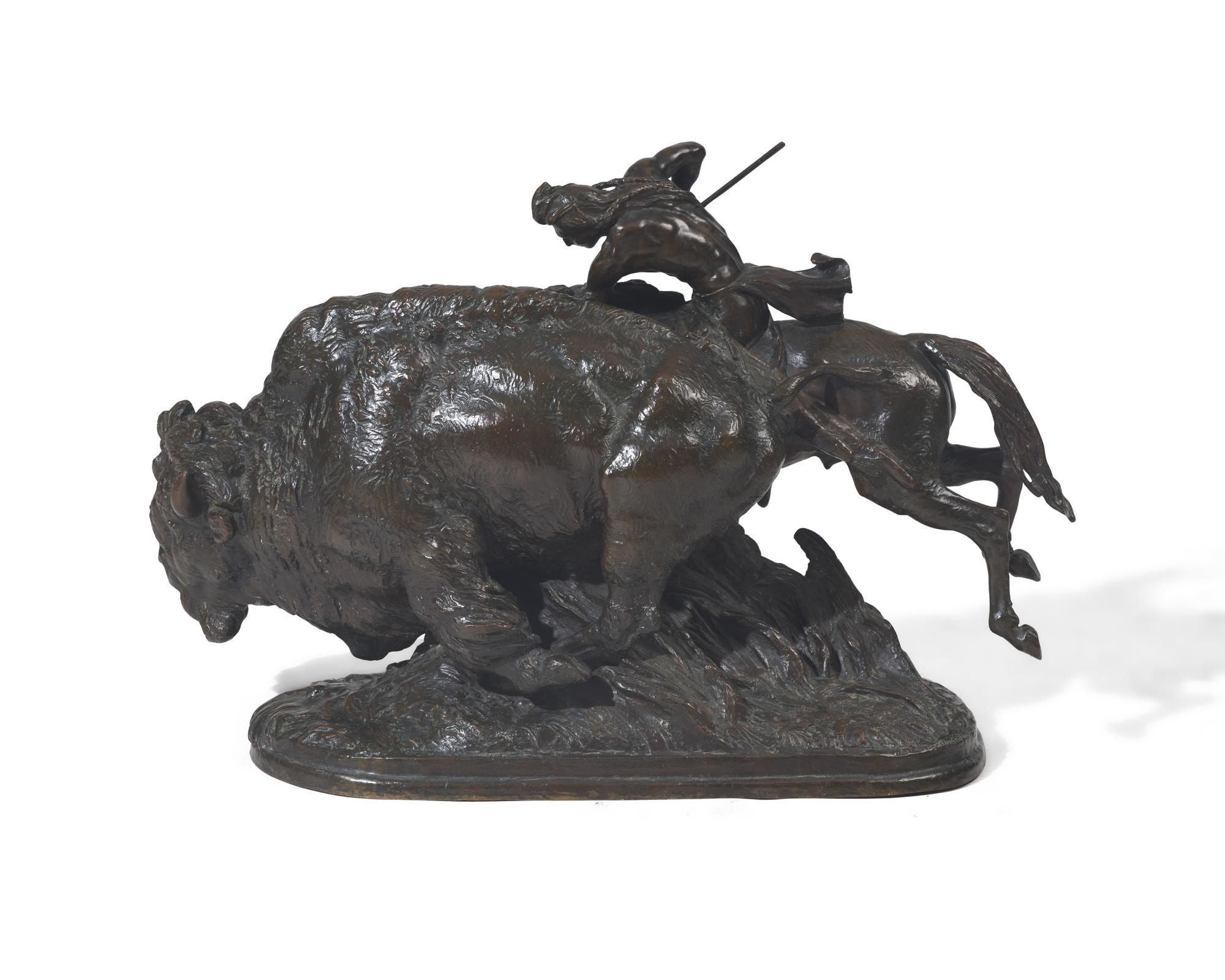 Pursuit of the King of the Herd, conceived 1914, cast c. 1917