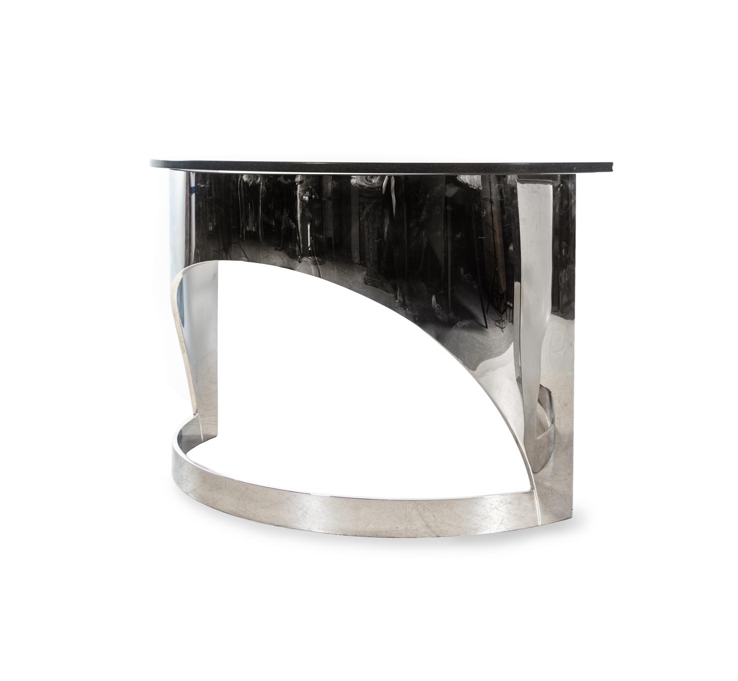 Pair of Hemisphere Console Tables