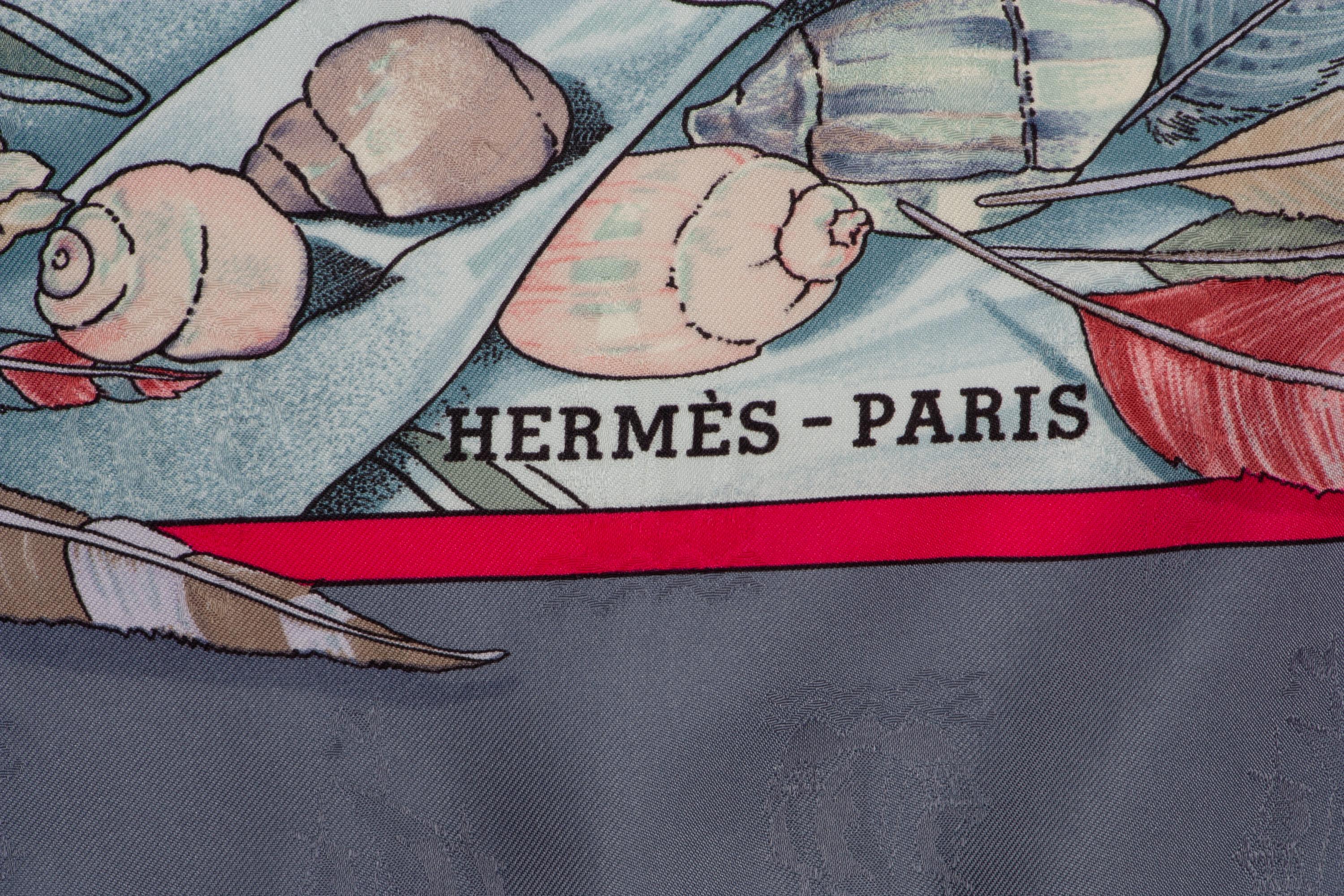 Three Hermès 90cm Silk Scarves