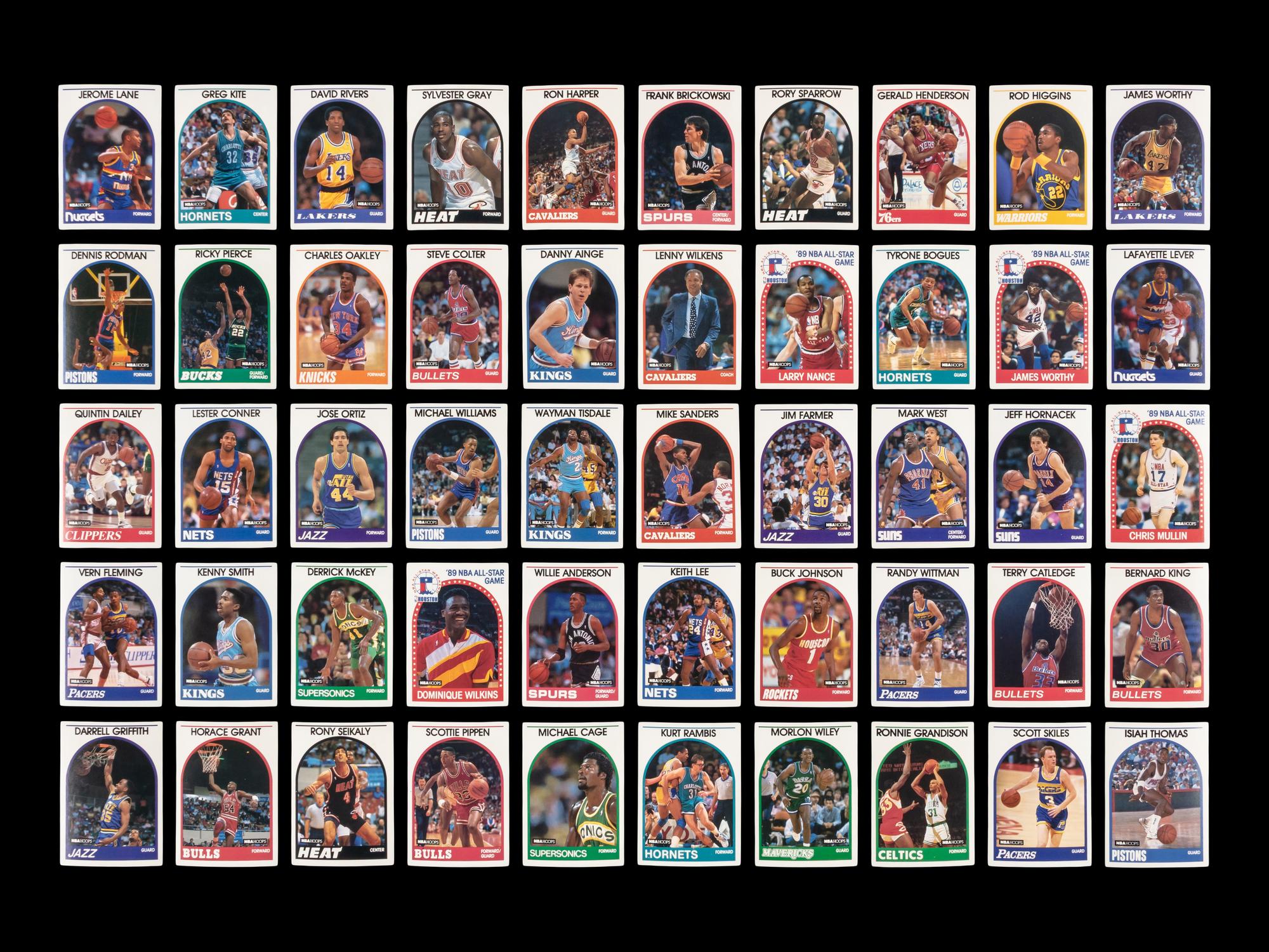 A Collection of Assorted Michael Jordan Basketball Cards