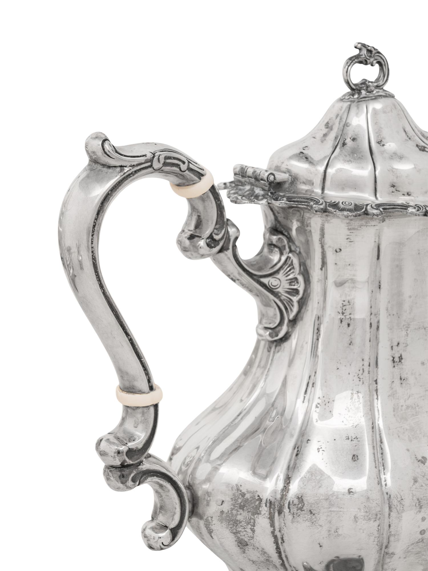 An American Silver Six-Piece Tea and Coffee Service