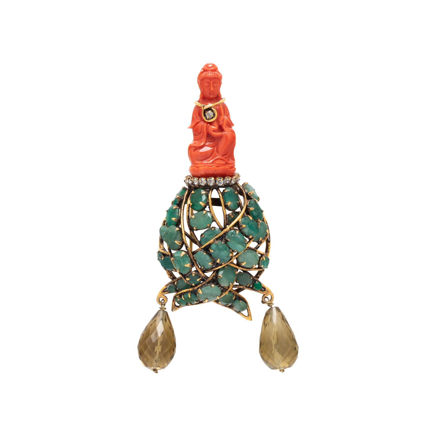 IRADJ MOINI, BUDDHA PIN