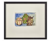 The Cork ; together with four Still Lifes with Crockery (Five Works)