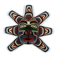 Carved and Painted Mask