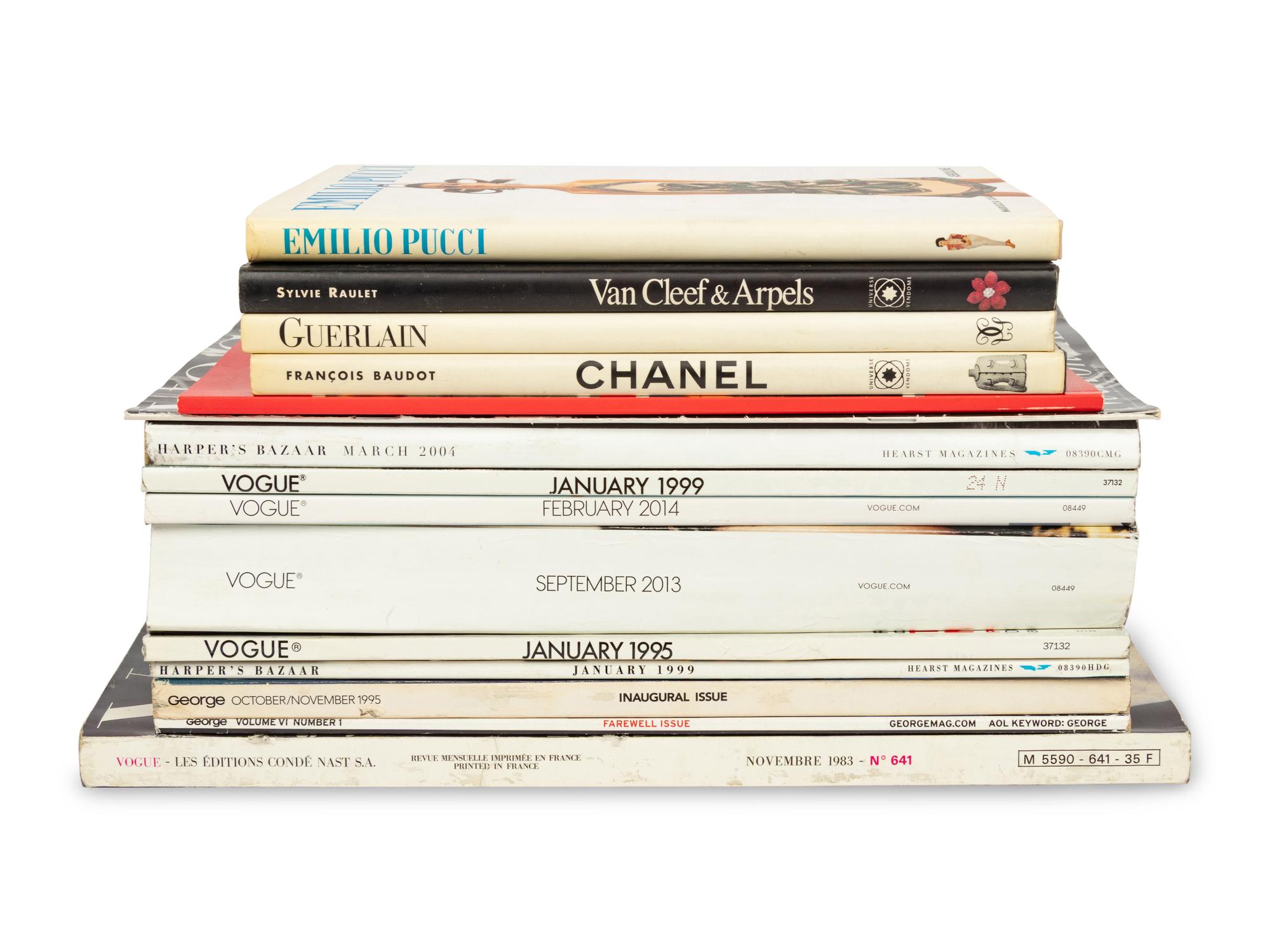 Dayle Haddon: Collection of Fifteen Fashion Magazines and Book