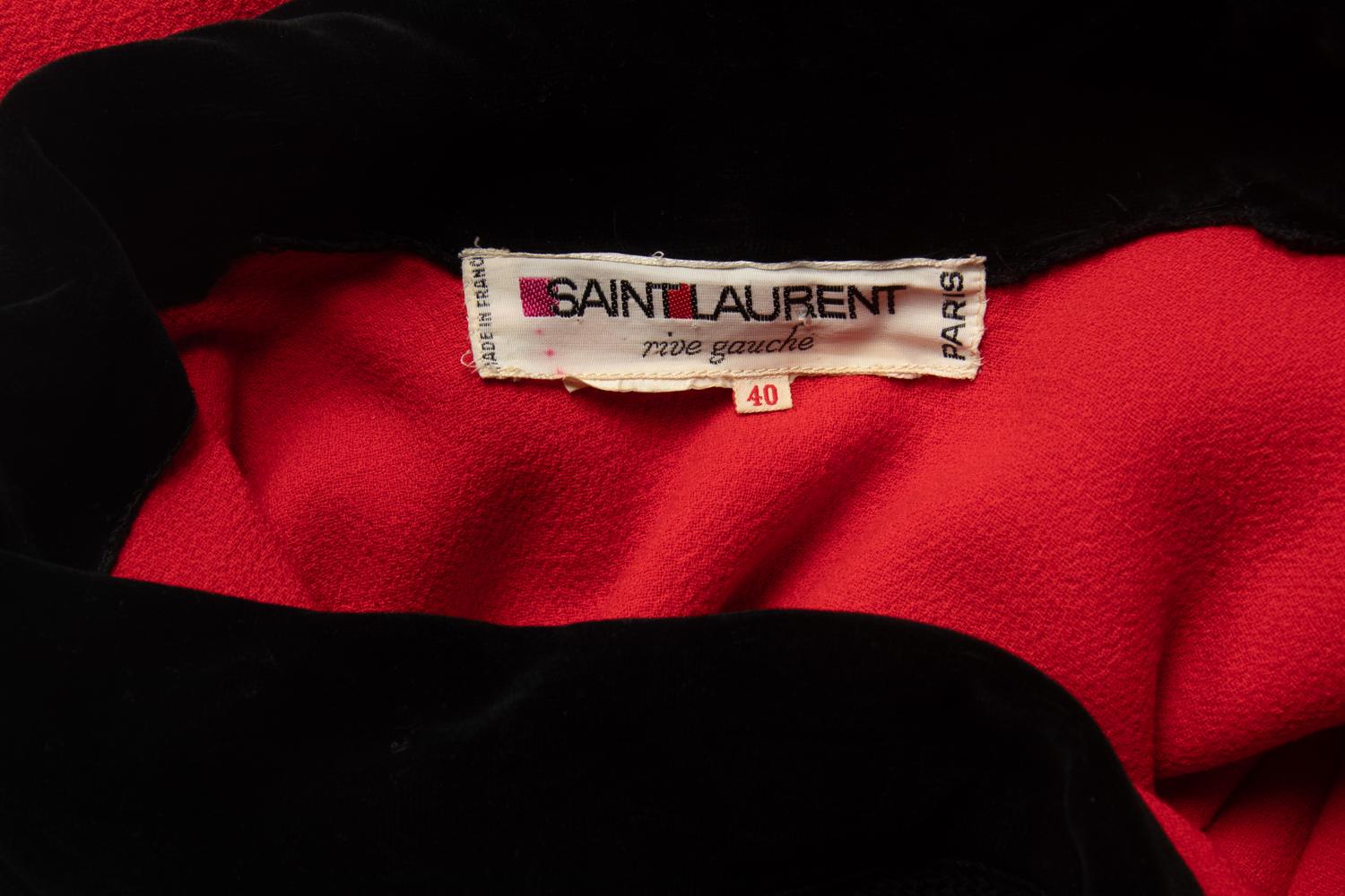 Saint Laurent Rive Gauche Cape