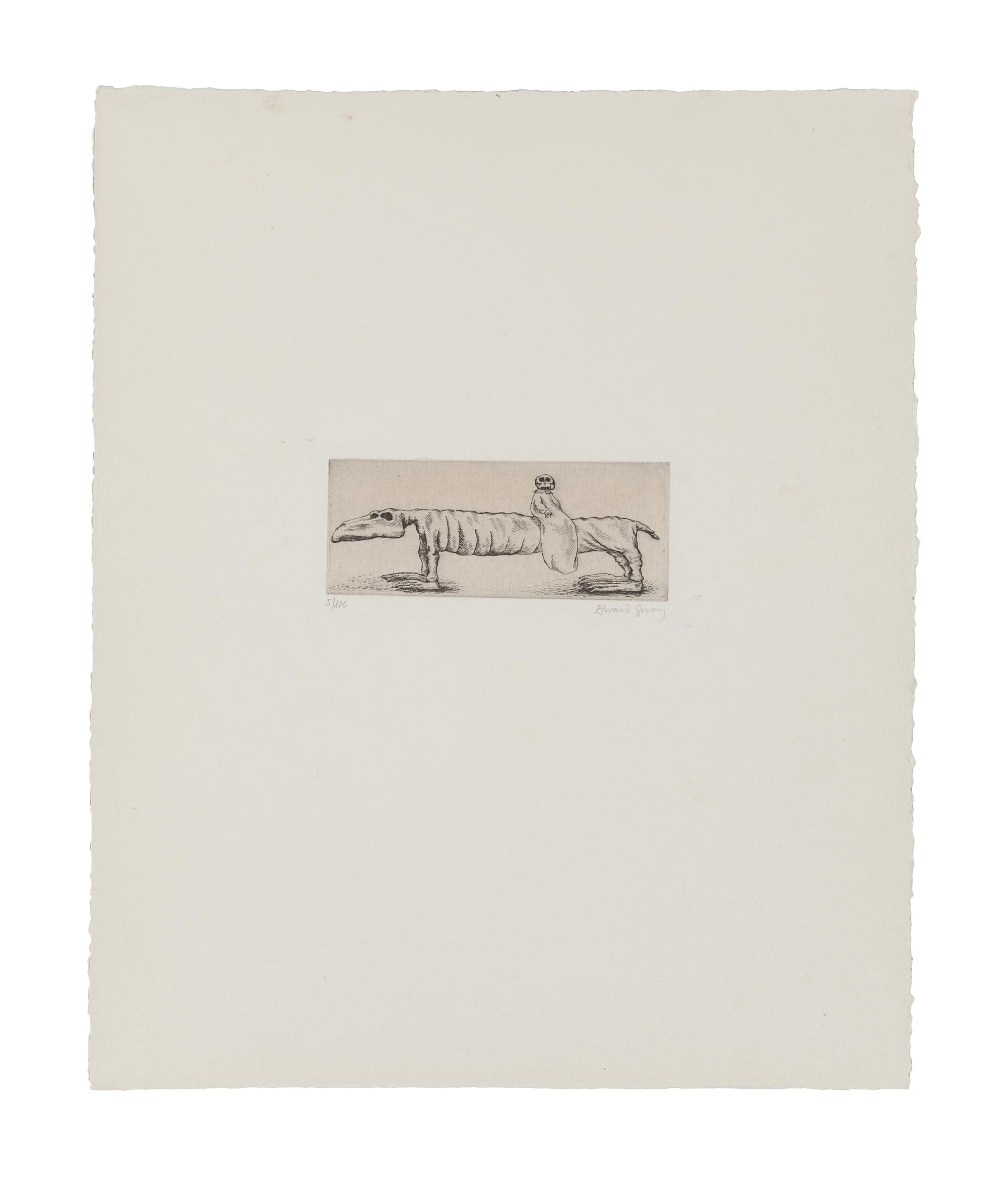 GOREY, Edward (1925-2000). Baby Transported. Zürich: Diogenes Verlag, 1978.
