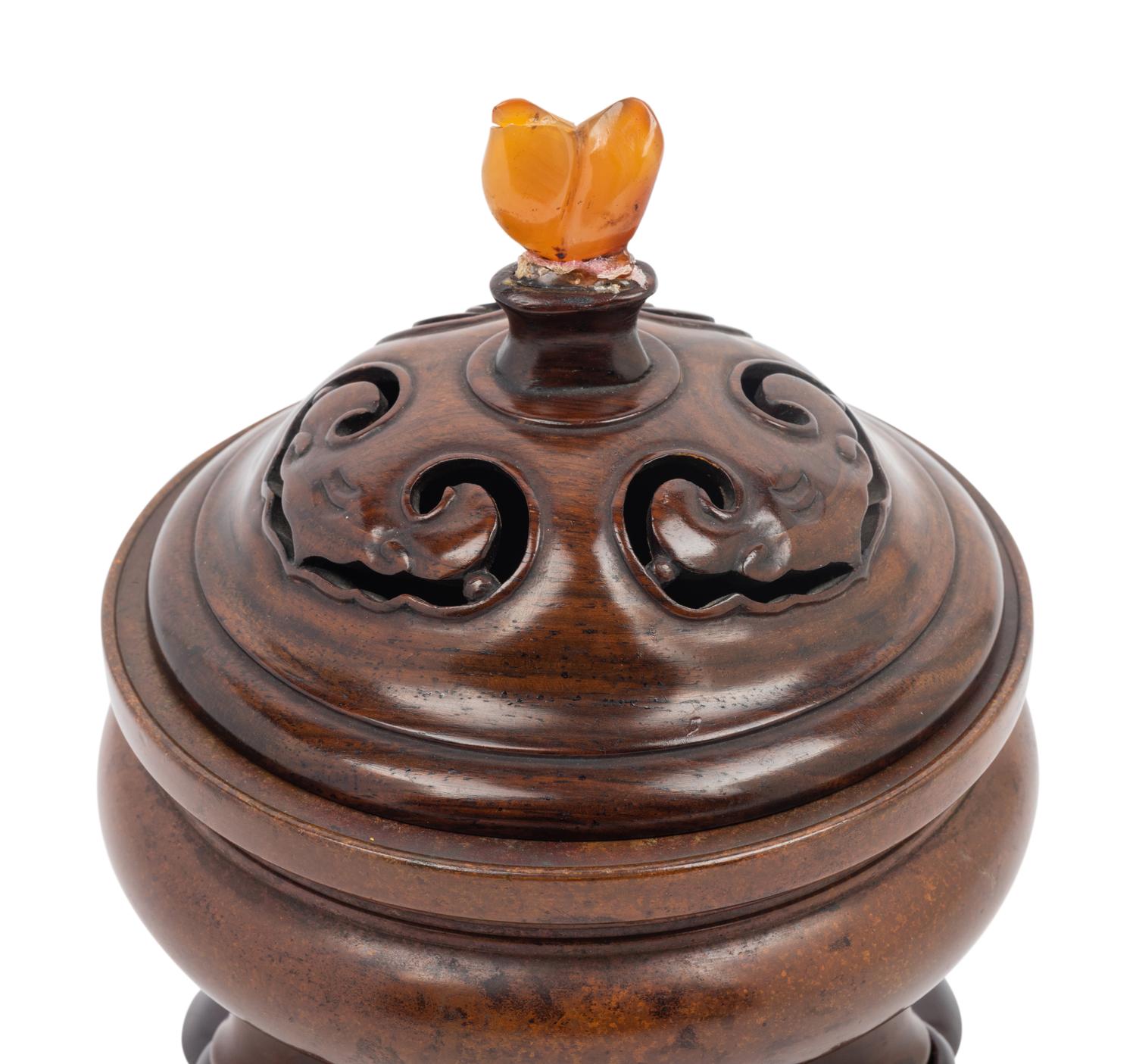 A Bronze Tripod Incense Burner