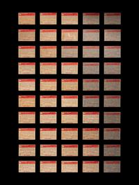 A Near Set of 1952 Topps Baseball Cards (371/407) Featuring Over 60 High Numbers