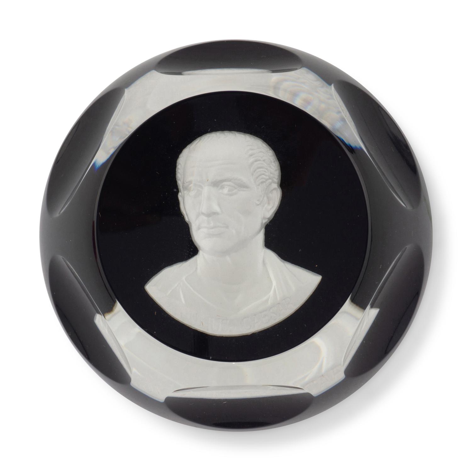 A Group of Seven Baccarat Paperweights